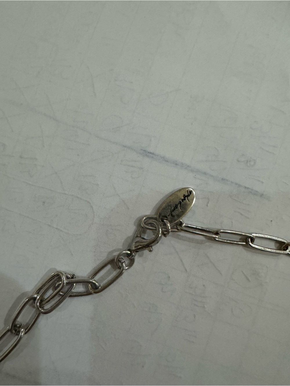 Free People Silver-Tone Mixed Charm Necklace with Turquoise & Coral Accents - Picture 3 of 4